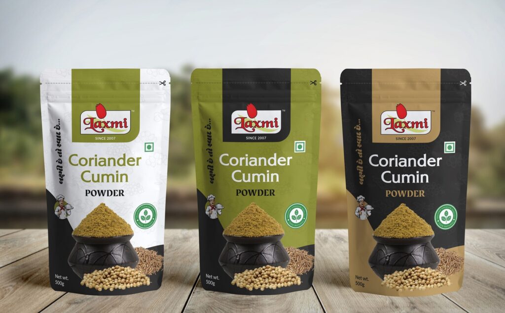 Portfolio - Laxmi - Pouch Packaging - Packaging Design - Whitefern