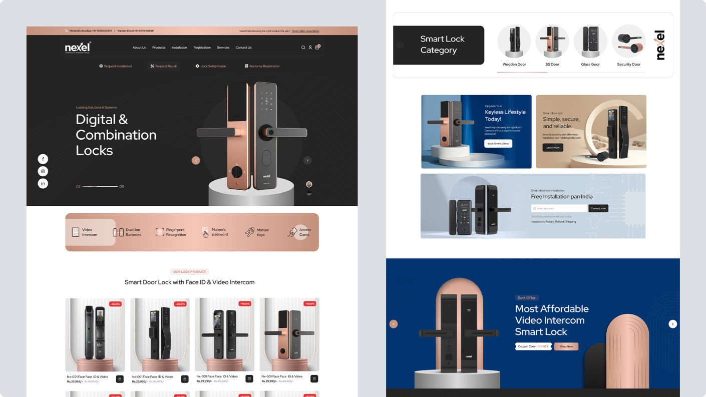 Nexel - Smart Lock - Portfolio