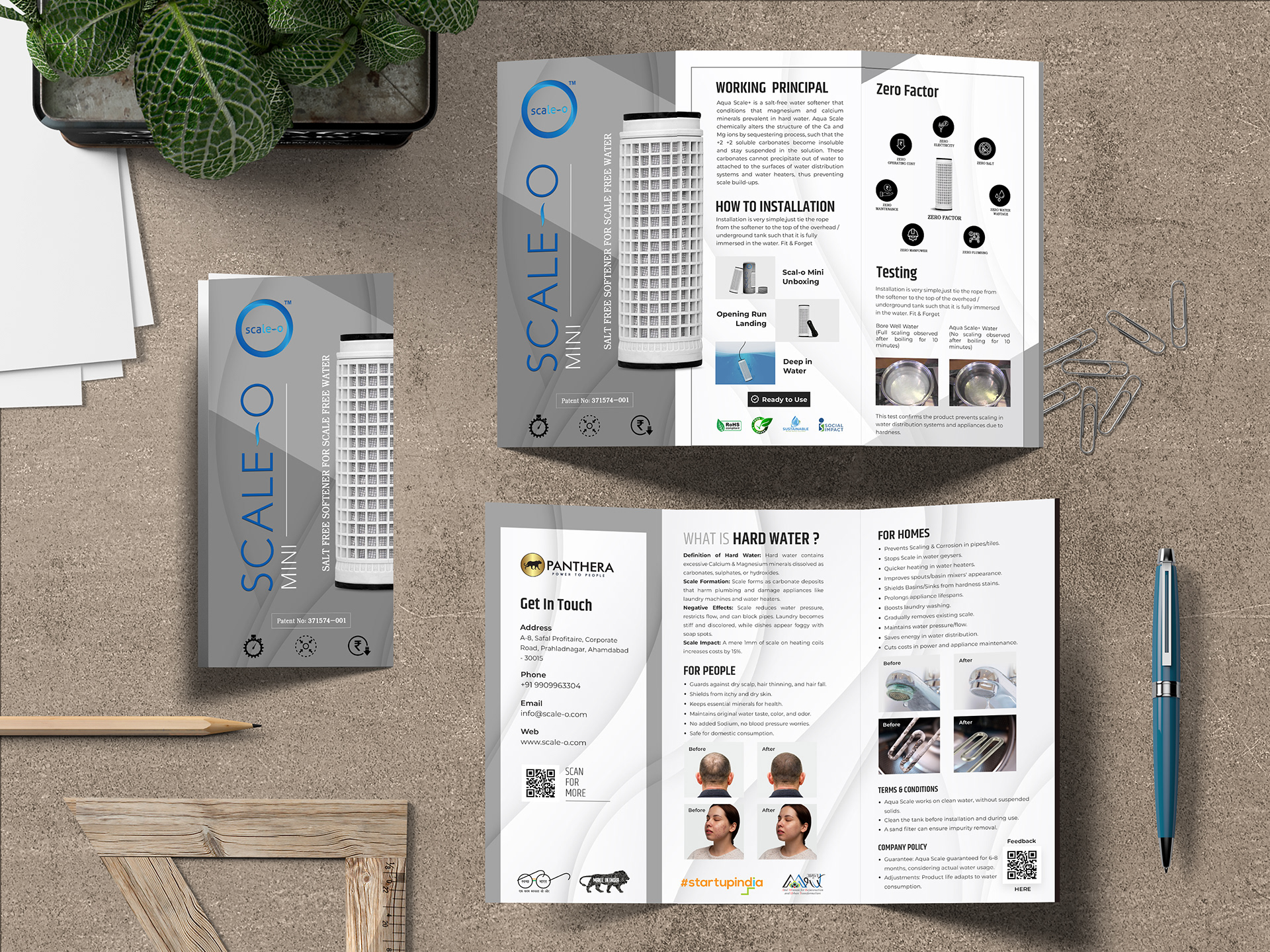 Scale-O - Brochure Design